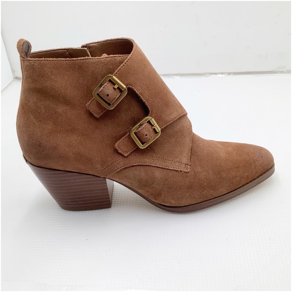 {Michael Kors} Suede Ankle Bootie - Picture 5 of 16